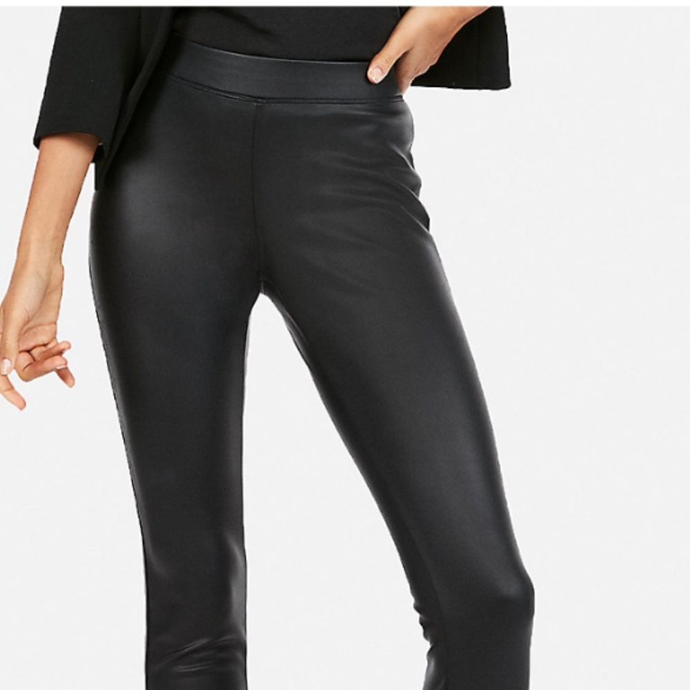 NWOT Express Faux Leather Leggings